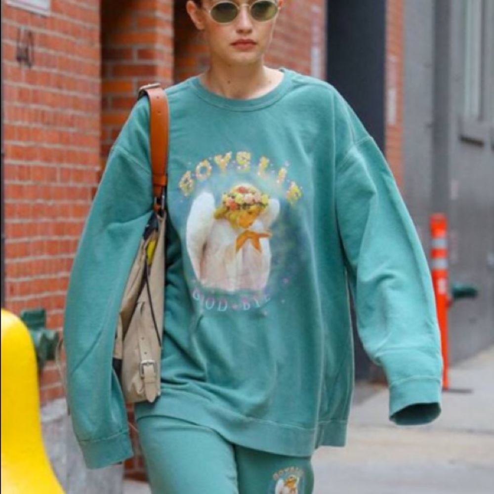 BOYS LIE GOODBYE CREWNECK SWEATSHIRT